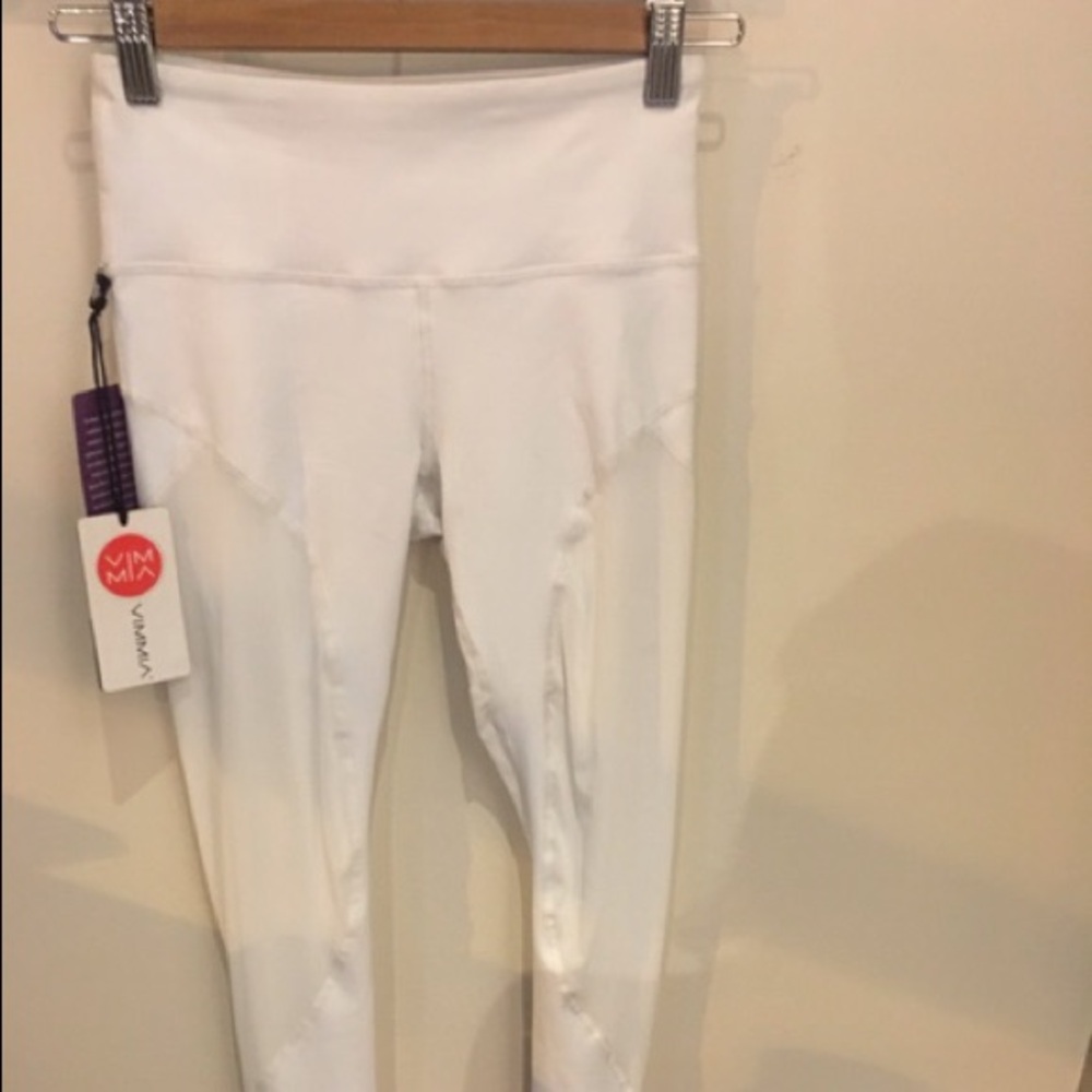 Vimmia White High-Waist Leggings